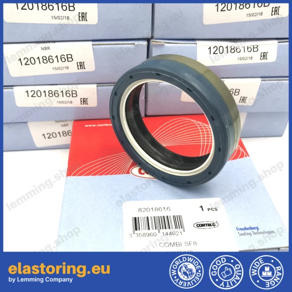 Wheel hub oil seal 50x65x18 COMBI SF8 NBR