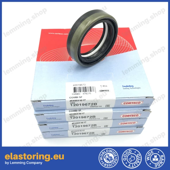 Wheel hub oil seal 45x60x16/17 COMBI SF Wheel hub oil seal 45x60x16/17 COMBI SF