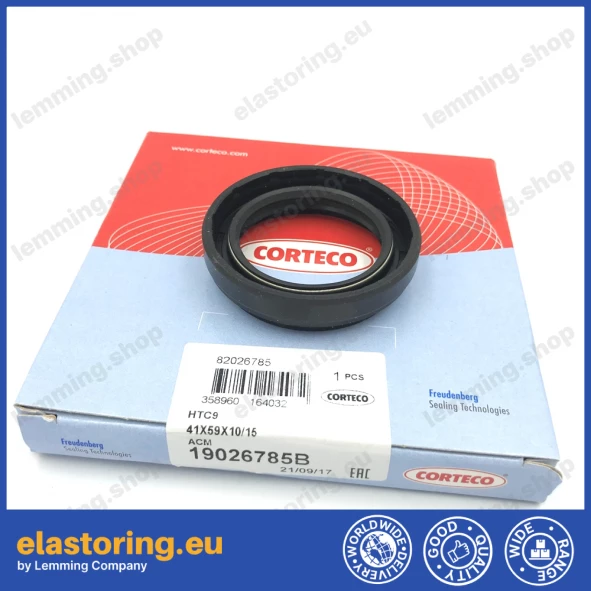 Oil seal 41x59x10/15 HTC9 ACM Oil seal 41x59x10/15 HTC9 ACM