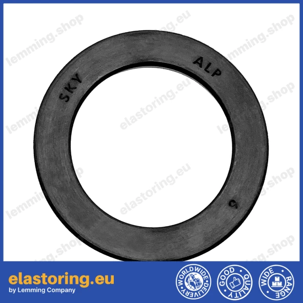 Rod-piston seal 25,4x34,92x6,35 A107