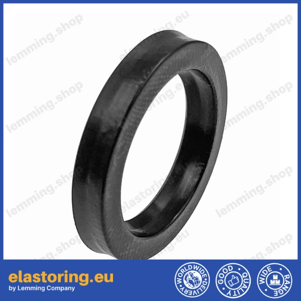 Rod-piston seal 25,4x34,92x6,35 A107