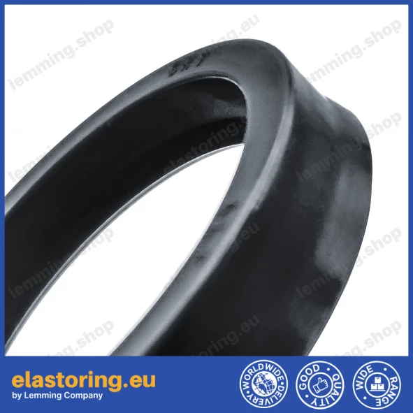 Rod seal 4x8x3 A151 NBR Rod seal 4x8x3 A151 NBR