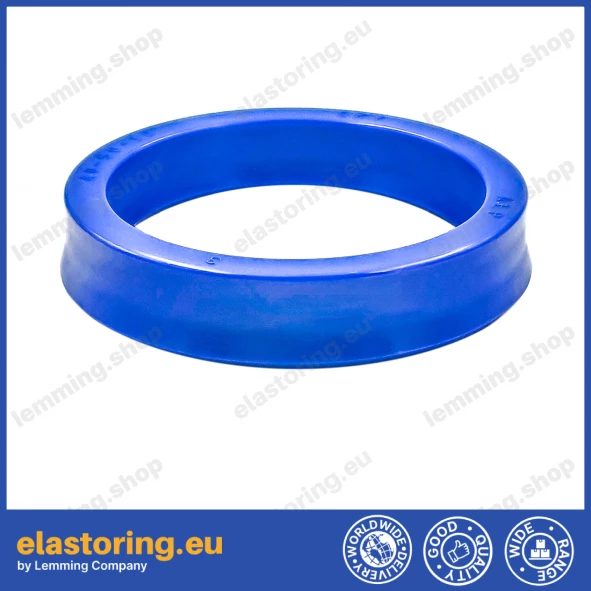 Rod seal 4x12x6 A151 PU Rod seal 4x12x6 A151 PU