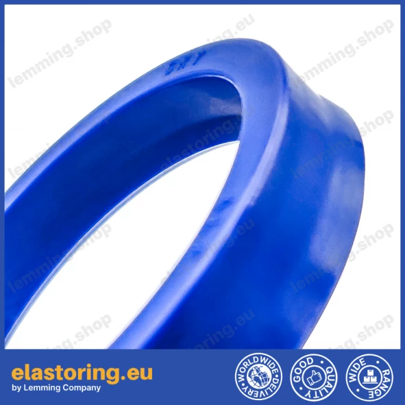 Rod seal 4x12x6 A151 PU Rod seal 4x12x6 A151 PU