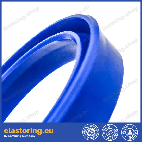 Rod seal 4x12x6 A151 PU Rod seal 4x12x6 A151 PU