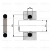 Rod seal K35 45x55,7x4,2 Rod seal K35 45x55,7x4,2