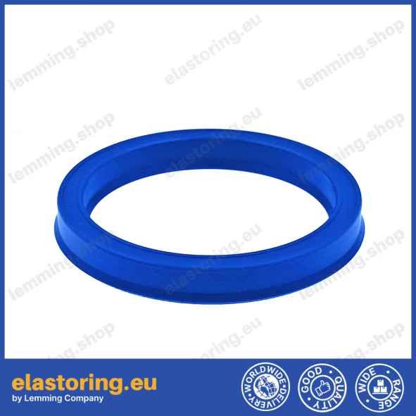 Rod seal TTS 45x55x7 PU Rod seal TTS 45x55x7 PU