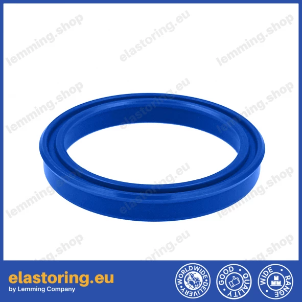 Rod seal TTS 45x55x7 PU Rod seal TTS 45x55x7 PU