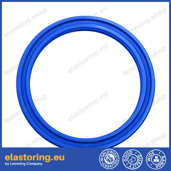 Rod seal TTS/L 45x57,7x9,5 PU Rod seal TTS/L 45x57,7x9,5 PU