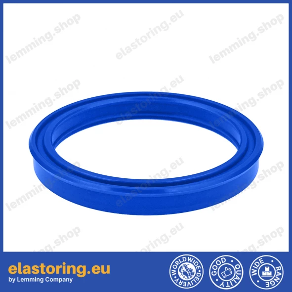 Rod seal TTS/L 45x57,7x9,5 PU Rod seal TTS/L 45x57,7x9,5 PU