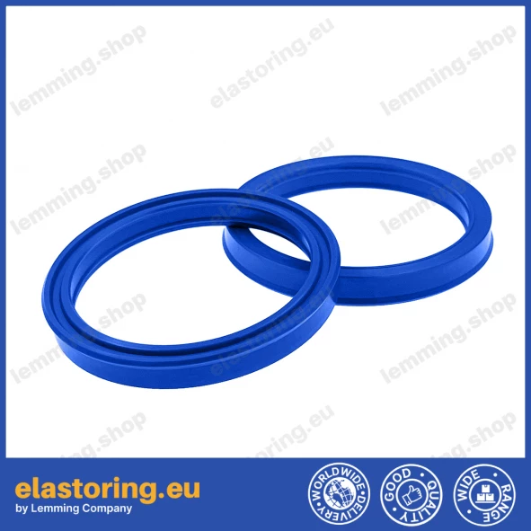 Rod seal TTS/L 45x57,7x9,5 PU Rod seal TTS/L 45x57,7x9,5 PU