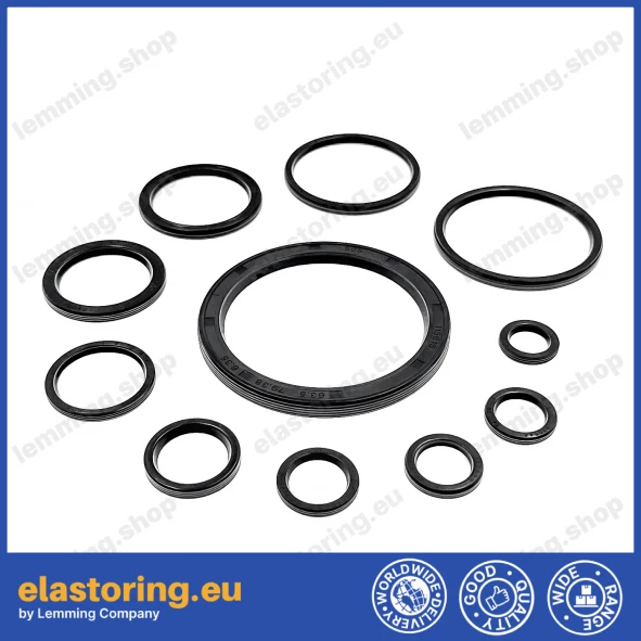 Oil seal 6x18x4,5 VG Oil seal 6x18x4,5 VG