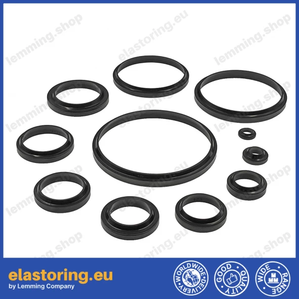Wiper WPR 10x16x3,5/5 NBR+Stal Wiper WPR 10x16x3,5/5 NBR+Stal