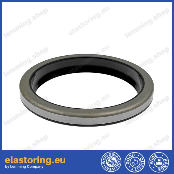 Wiper WPM 80x100x12/15 NBR+Stal Wiper WPM 80x100x12/15 NBR+Stal