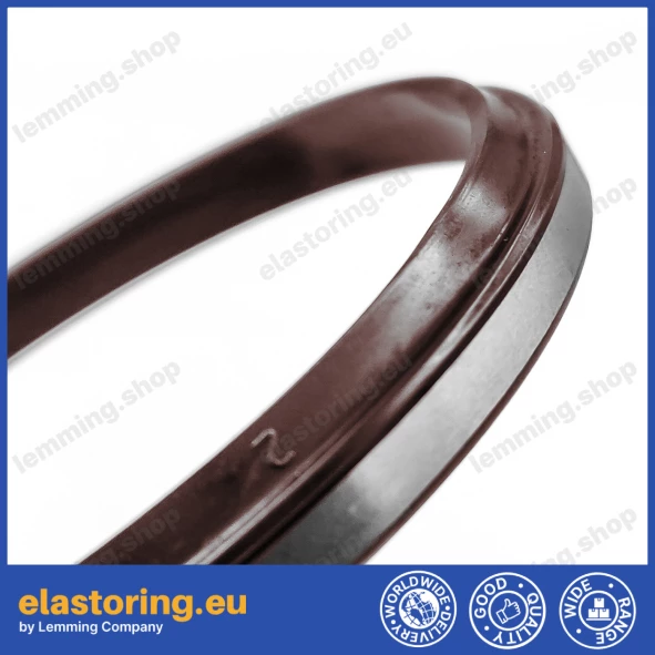 Wiper WPM 38x53x5/8 FPM+Stal