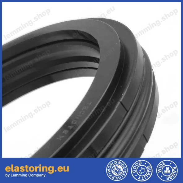 Piston seal TPM/NEO 125x100x25,4