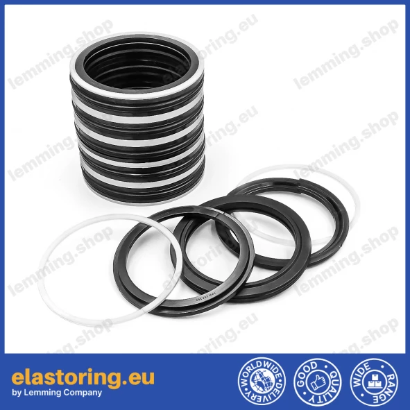 Piston seal TPM/NEO 125x100x25,4