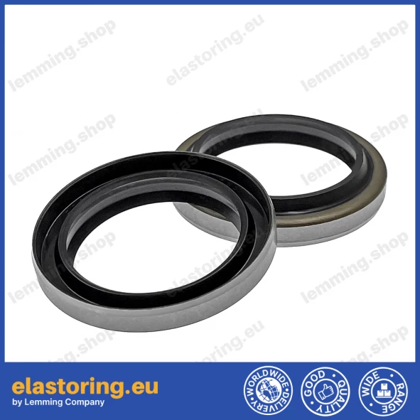 Wiper DKB 32x52x8/11 NBR+Stal