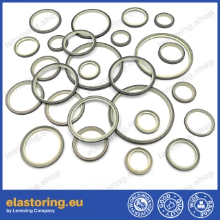 Wiper Z-07 55x65x4 PU+Stal IVORY