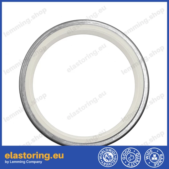 Wiper Z-07 57,15x69,85x6,3 PU+Stal IVORY