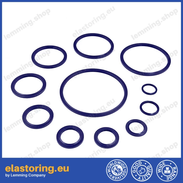 Flange seal FSA 31,30x39,70x2,85 PU 1" [2EFSA099]
