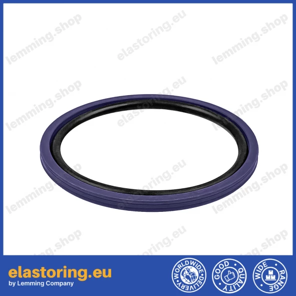 Piston seal PSO 22x14,5x3,2 PU+NBR [2EPSO007]