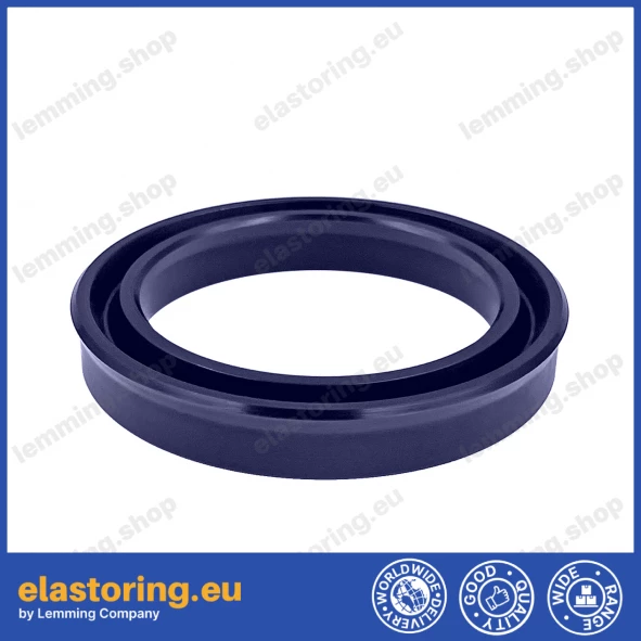 Rod-Piston seal RPS 40x50x7 PU