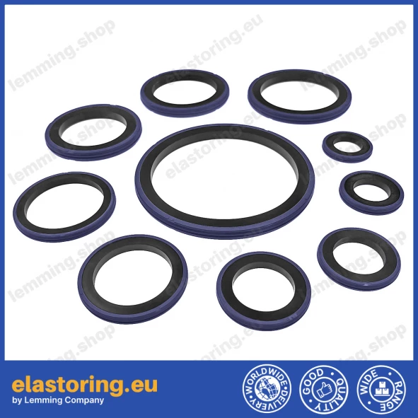 Piston seal PSQ 65x54x6,3 [2EPSQ128]