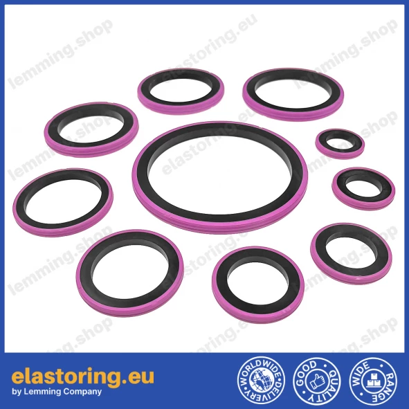 Piston seal PSQ 50x37x6,3 Piston seal PSQ 50x37x6,3