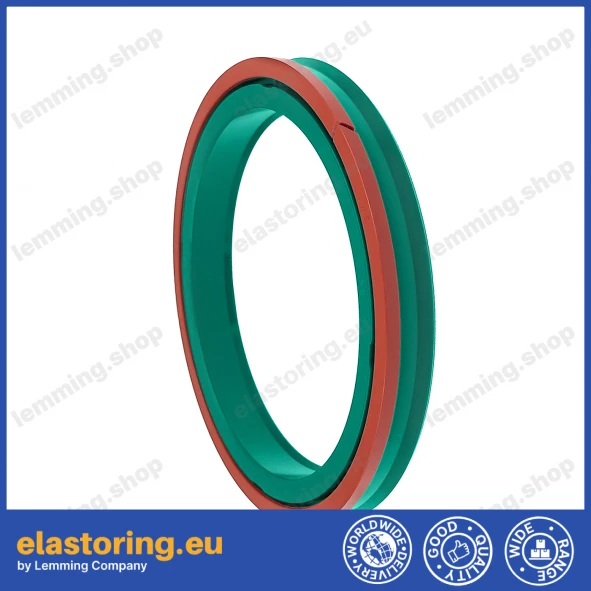 Piston seal KDA 250x220x18,5 PU+POM Piston seal KDA 250x220x18,5 PU+POM