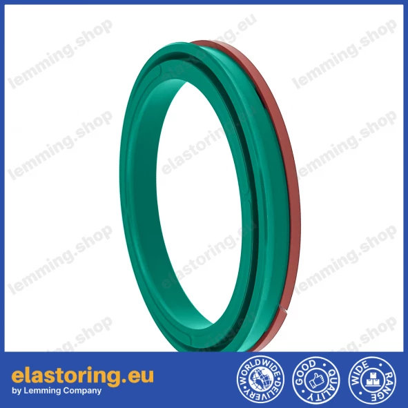 Piston seal KDA 250x220x18,5 PU+POM Piston seal KDA 250x220x18,5 PU+POM