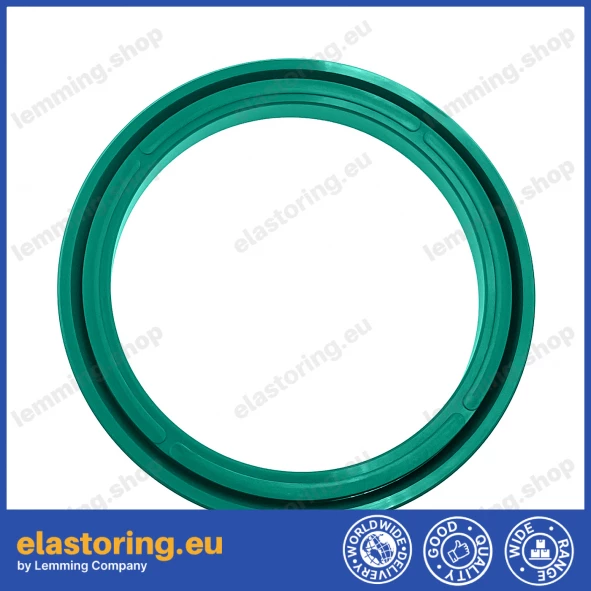 Piston seal KDA 250x220x18,5 PU+POM Piston seal KDA 250x220x18,5 PU+POM