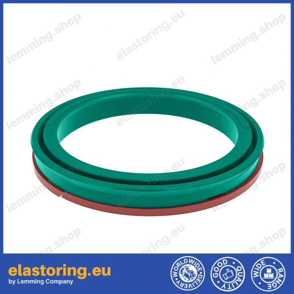 Piston seal KDA 250x220x18,5 PU+POM Piston seal KDA 250x220x18,5 PU+POM