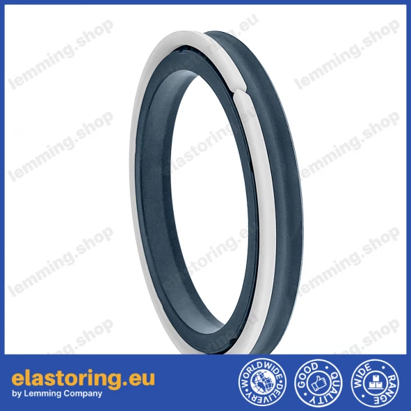 Piston seal 90x75x9,1/9,5 AYS-HPS2 PU+POM
