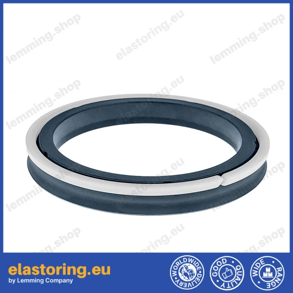 Piston seal 90x75x9,1/9,5 AYS-HPS2 PU+POM
