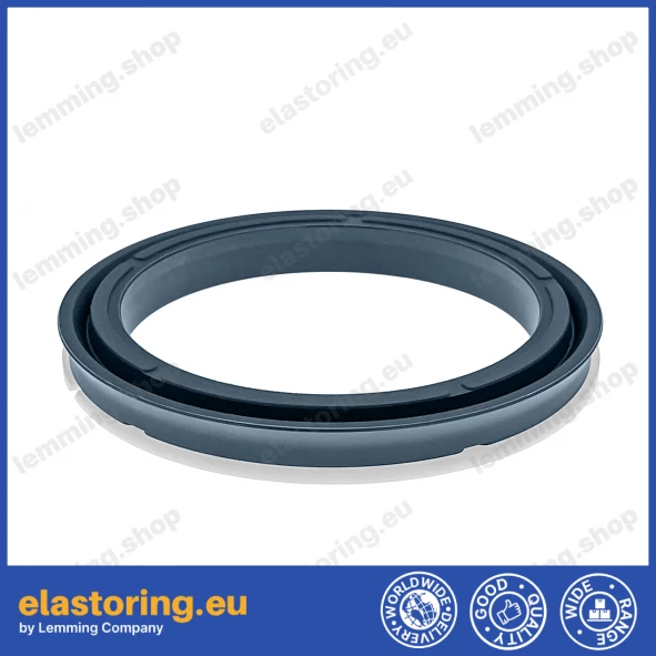 Piston seal 90x75x9,1/9,5 AYS-HPS2 PU+POM