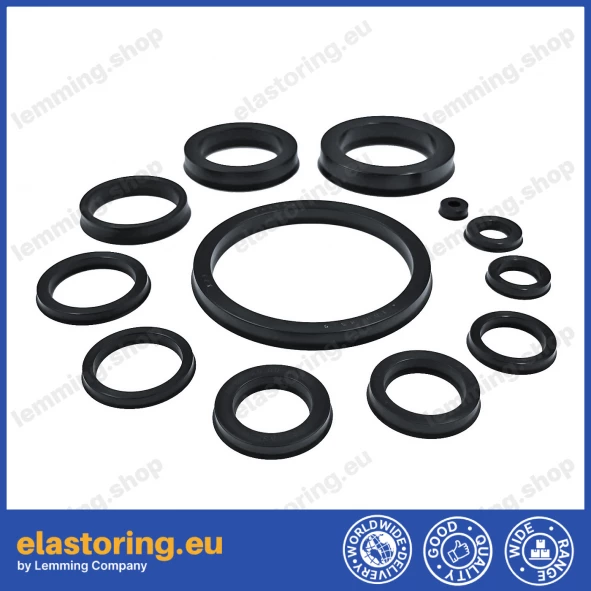 Piston seal K23 12x7x2,55 NBR Piston seal K23 12x7x2,55 NBR