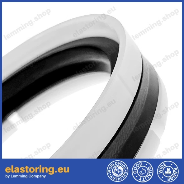 Piston seal K43 125x105x12,5x6,35