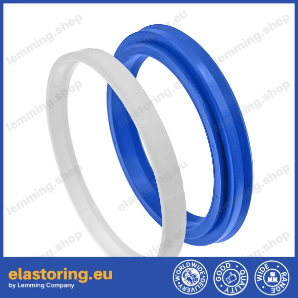 Piston seal 55x40x10 TTE/W PU+POM Piston seal 55x40x10 TTE/W PU+POM