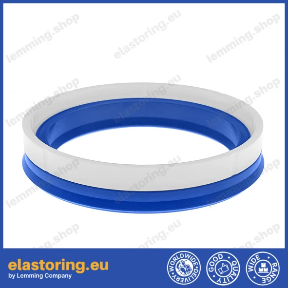 Piston seal 55x40x10 TTE/W PU+POM Piston seal 55x40x10 TTE/W PU+POM
