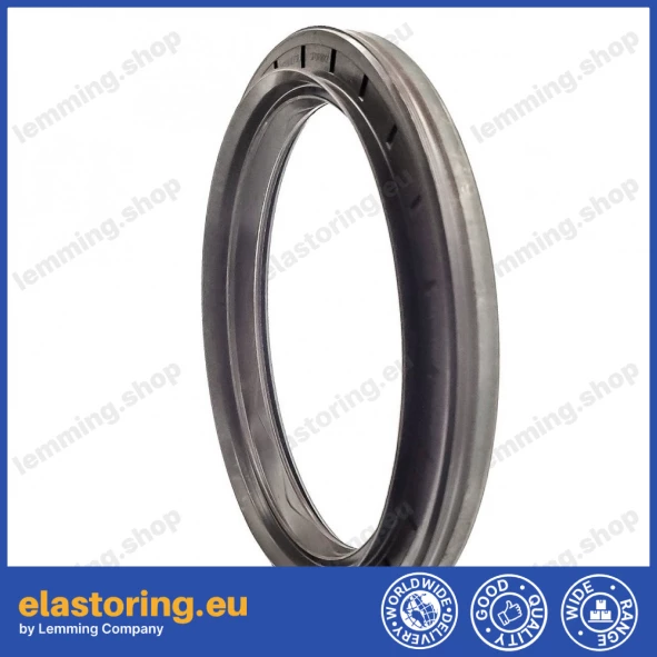 Wheel hub oil seal 110x140x12 RWDR-KOMBI FPM