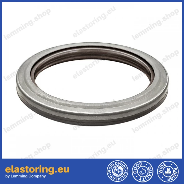 Wheel hub oil seal 110x140x12 RWDR-KOMBI FPM