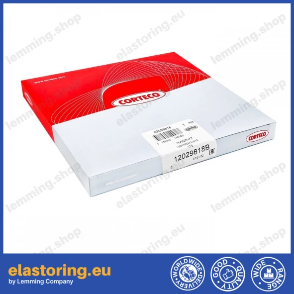 Wheel hub oil seal 130x155x12,5/16 RWDR-KASSETTE TFE