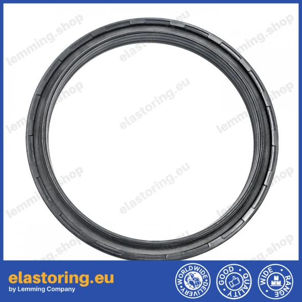 Wheel hub oil seal 130x155x12,5/16 RWDR-KASSETTE TFE