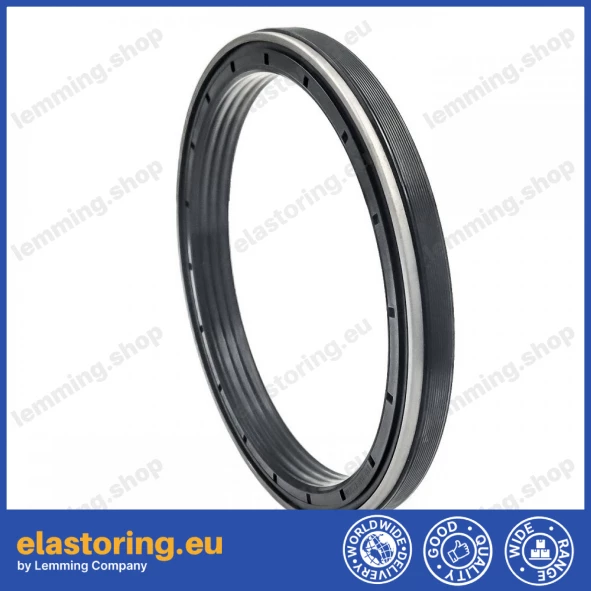 Wheel hub oil seal 130x155x12,5/16 RWDR-KASSETTE TFE