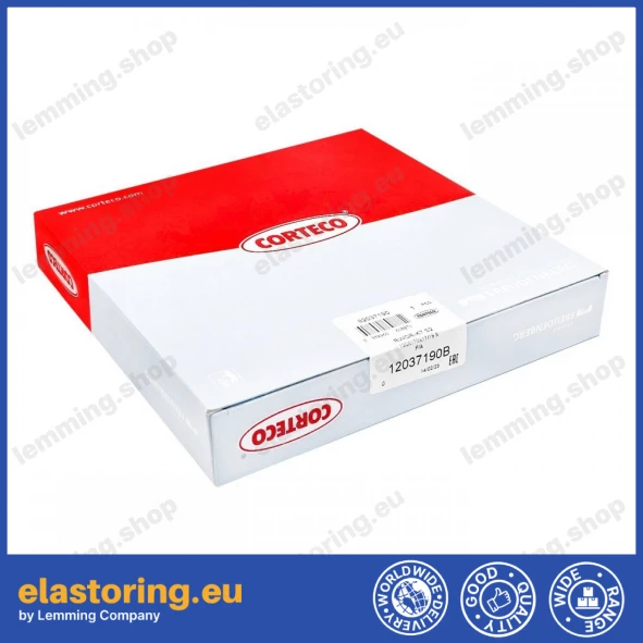 Wheel hub oil seal 130x170x17/19,5 RWDR FPM