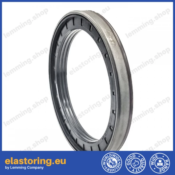 Wheel hub oil seal 130x170x17/19,5 RWDR FPM