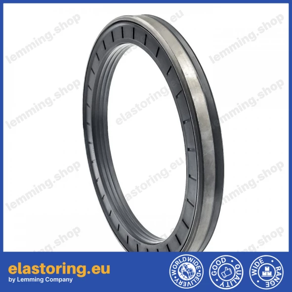 Wheel hub oil seal 155x195x16,5/18 RWDR-KASSETTE NBR Wheel hub oil seal 155x195x16,5/18 RWDR-KASSETTE NBR