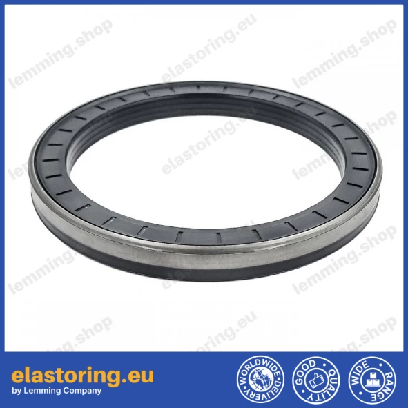 Wheel hub oil seal 155x195x16,5/18 RWDR-KASSETTE NBR Wheel hub oil seal 155x195x16,5/18 RWDR-KASSETTE NBR
