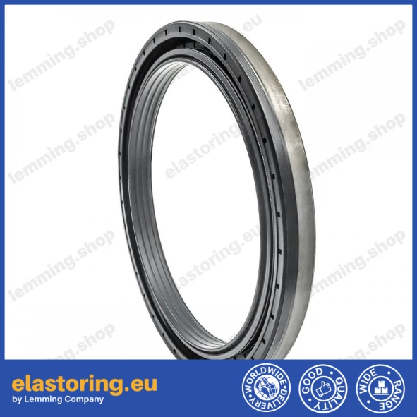 Wheel hub oil seal 155x195x16,5/18 RWDR-KASSETTE NBR Wheel hub oil seal 155x195x16,5/18 RWDR-KASSETTE NBR